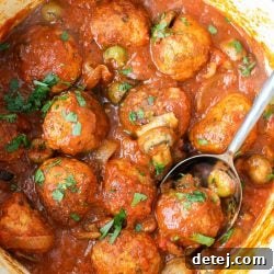 Chicken Cacciatore Meatballs – Healthyish Foods