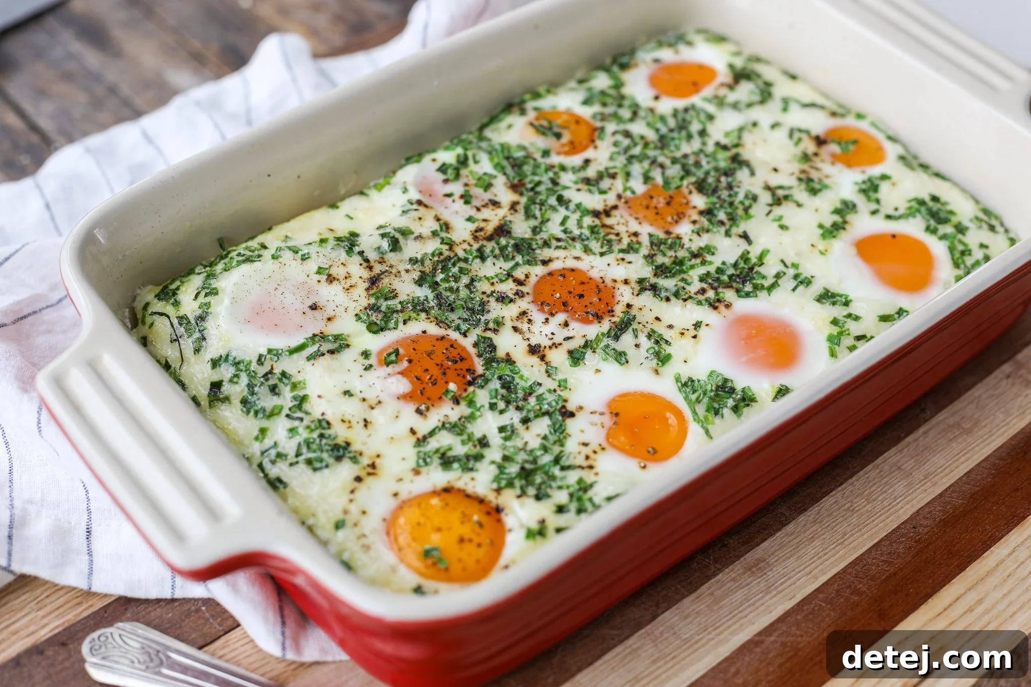 Effortless Baked Eggs 3 Fresh ingredients ready for Easy Baked Eggs