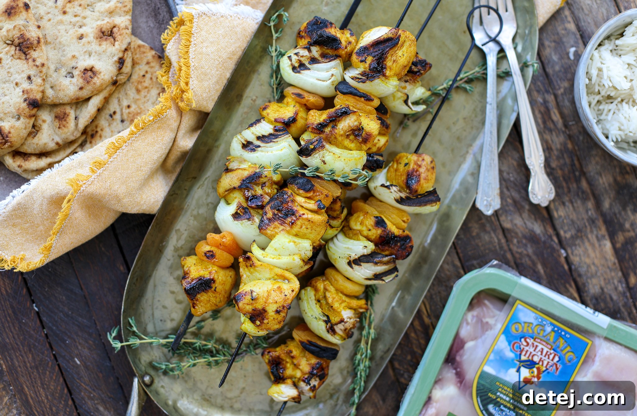 Sosaties Ingredients laid out for preparation