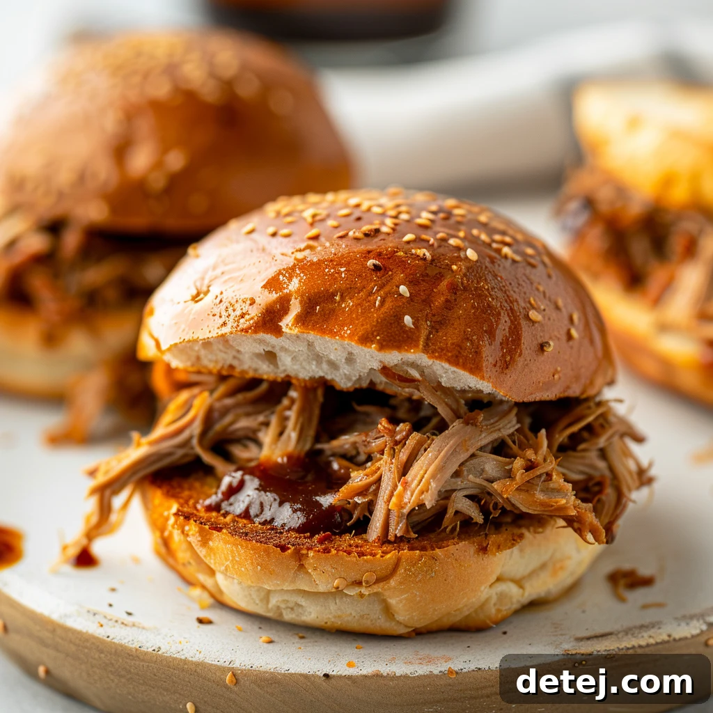 Easy Oven BBQ Pulled Pork