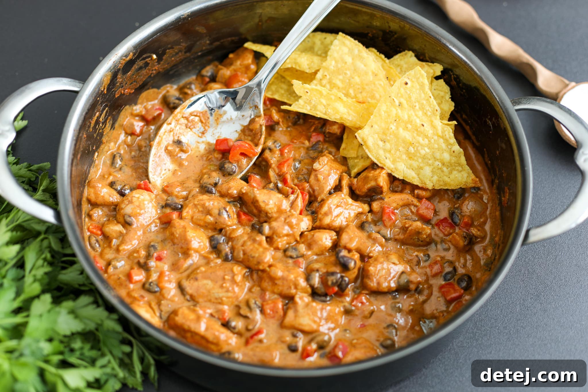 chicken enchilada skillet - healthyish foods