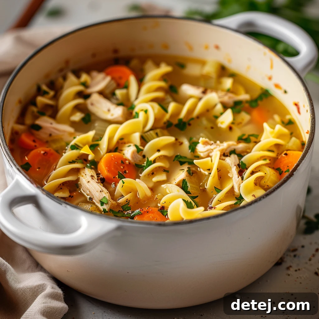 Easy Chicken Noodle Soup