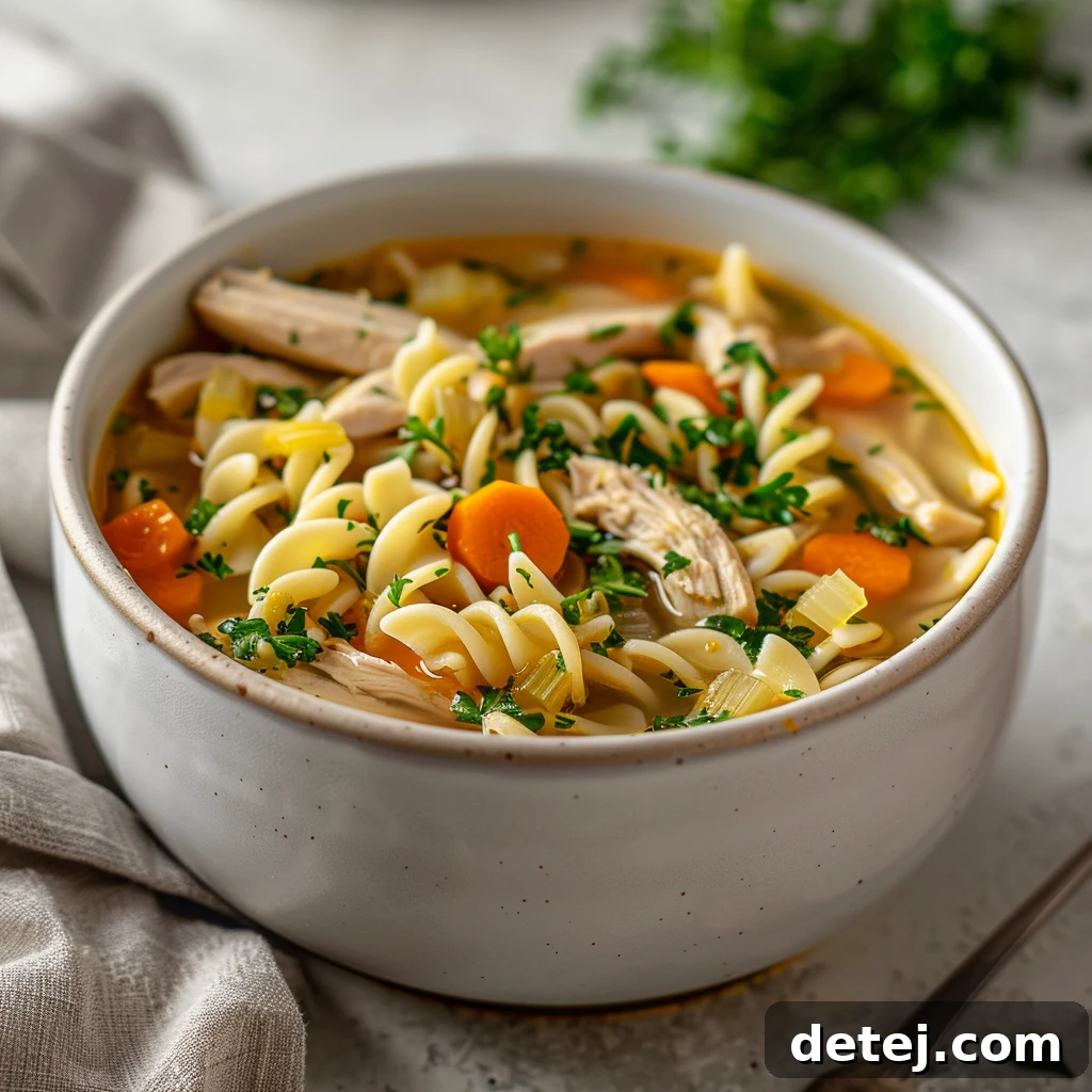 Easy Chicken Noodle Soup