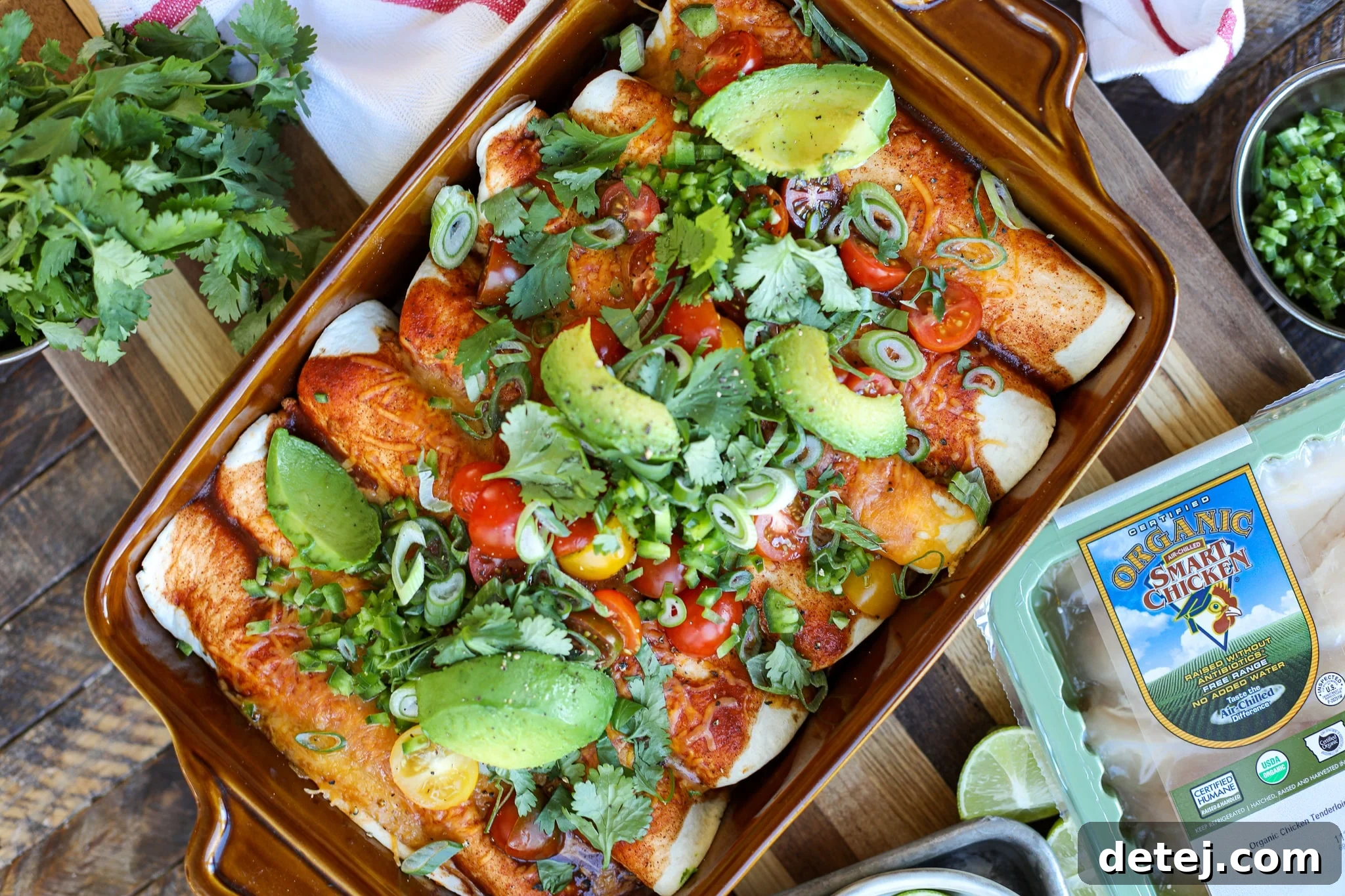 Ground Chicken Enchiladas – Healthyish Foods