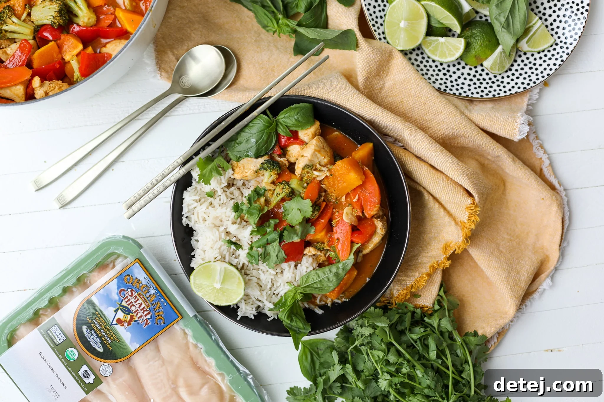 Thai Red Curry Chicken and Vegetables – Healthyish Foods