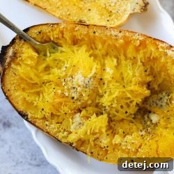 Cacio e Pepe Roasted Spaghetti Squash – Healthyish Foods