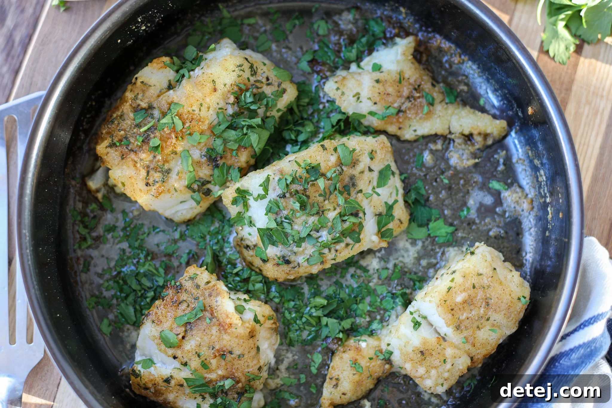 Lemon Butter Baked Cod – Healthyish Foods