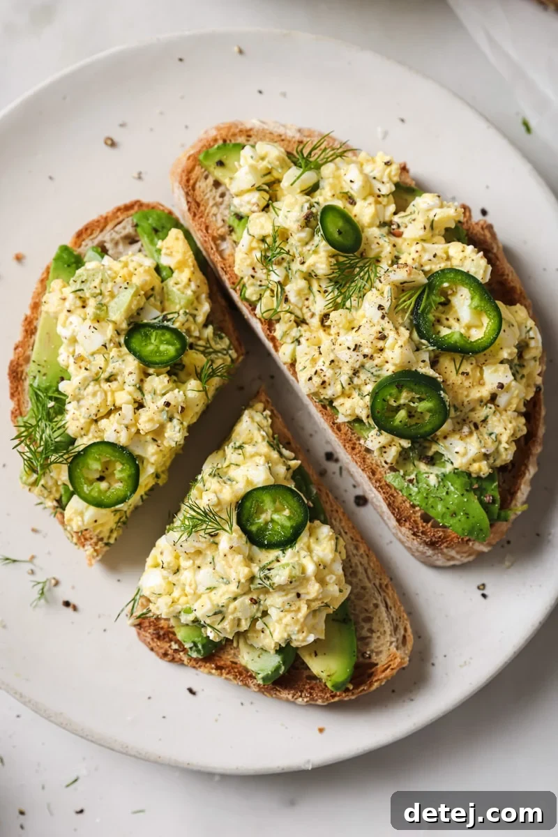 A beautifully presented bowl of creamy cottage cheese egg salad, ready for serving or meal prepping.
