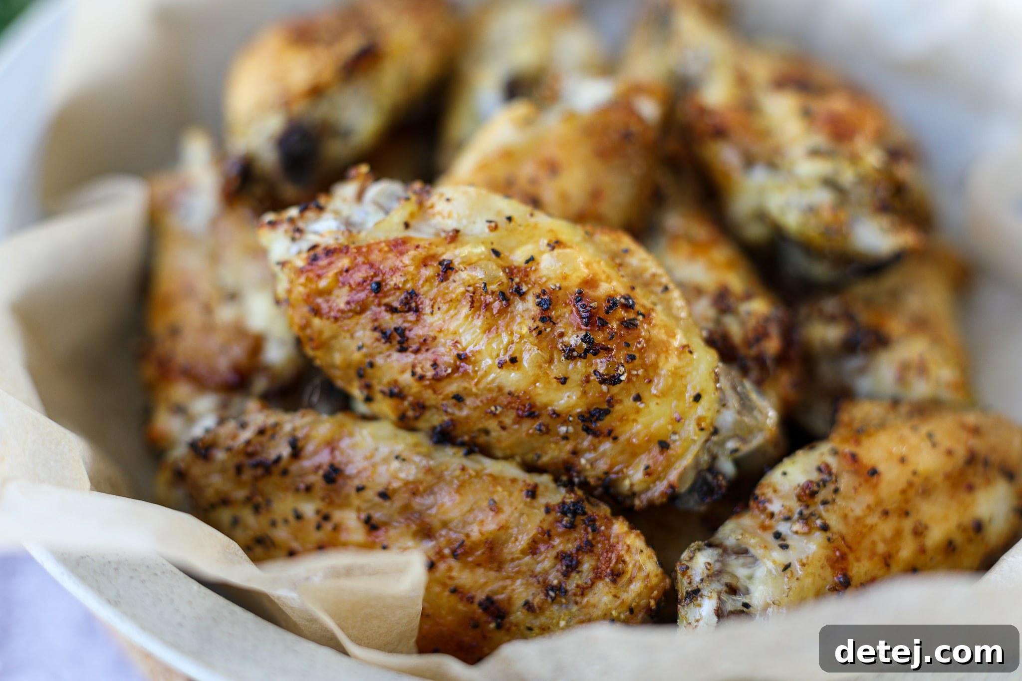 Air Fryer Lemon Pepper Wings – Healthyish Foods