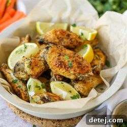 Air Fryer Lemon Pepper Wings – Healthyish Foods