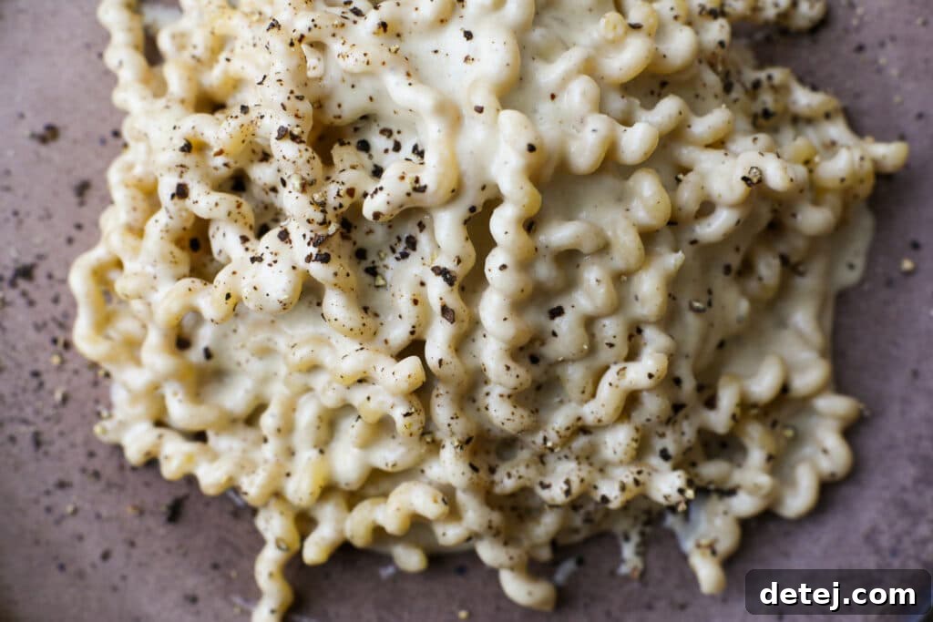 Plant Based Cacio e Pepe- Healthyish Foods