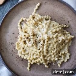 Plant Based Cacio e Pepe- Healthyish Foods