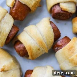 Two Ingredient Air Fryer Pigs in a Blanket – Healthyish Foods