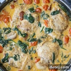 One Pan Tuscan Chicken Thighs – Healthyish Foods