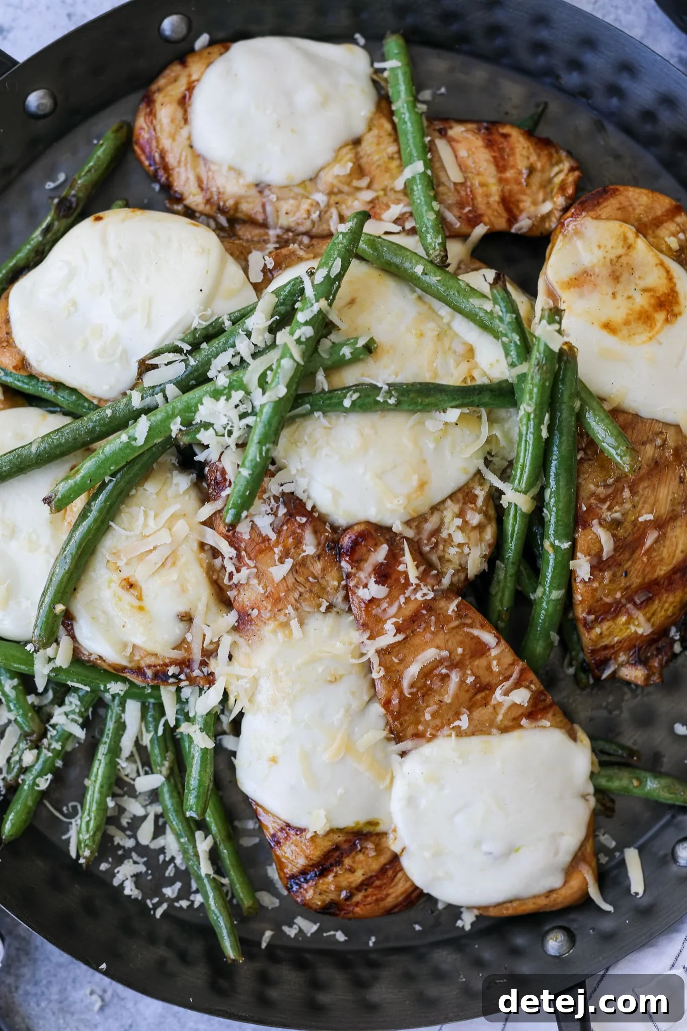 Grilled Balsamic Soy Chicken with Lemon Honey Green Beans – Healthyish Foods