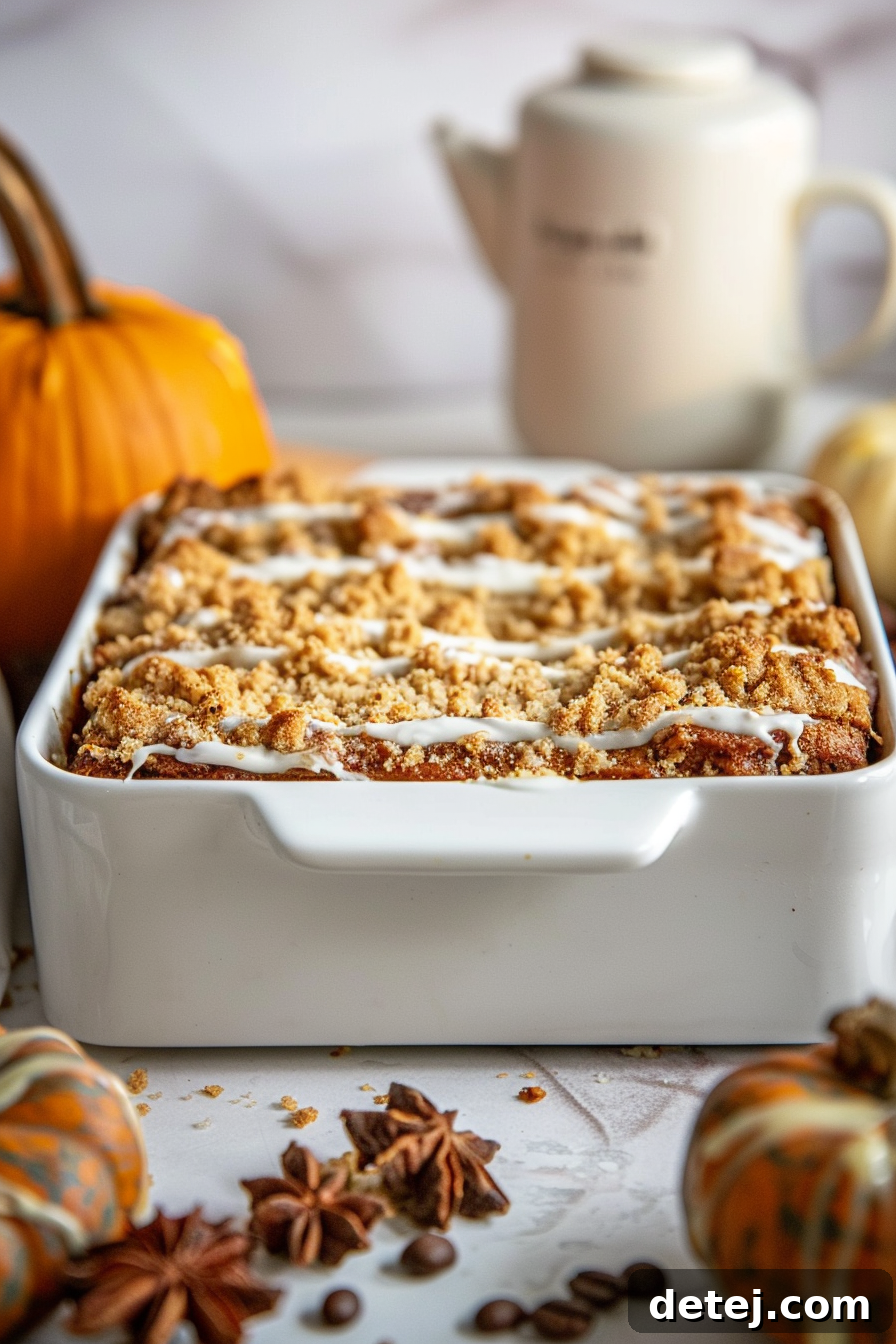 Simple Pumpkin Coffee Cake 2 Easy Pumpkin Coffee Cake
