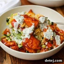 Crispy BBQ Sriracha Chicken Wedge Salad – Healthyish Foods