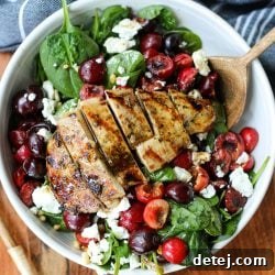 Grilled Balsamic Chicken with Toasted Pine Nut and Cherry Salad – Healthyish Foods