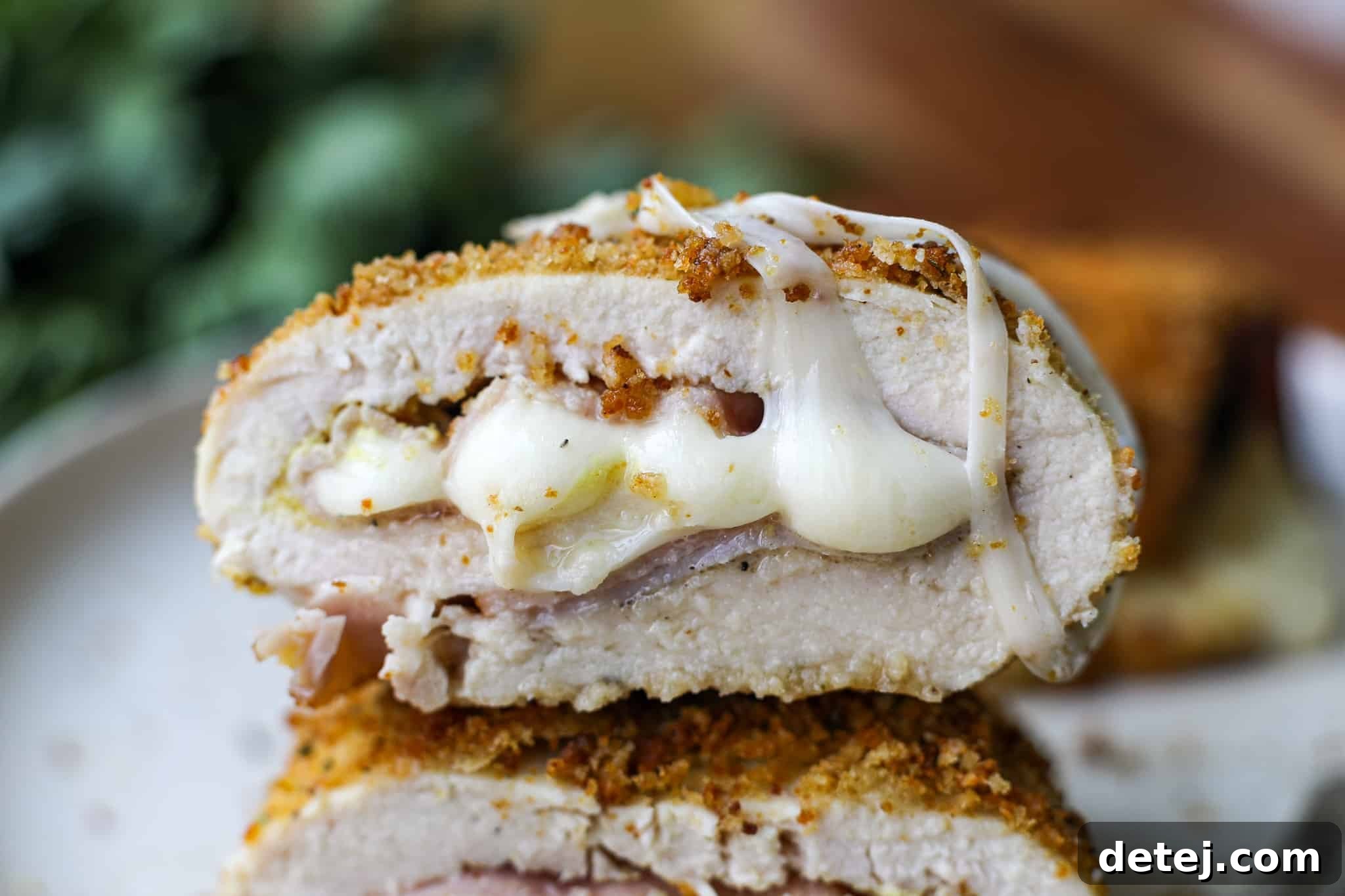 Air Fryer Chicken Cordon Bleu – Healthyish Foods