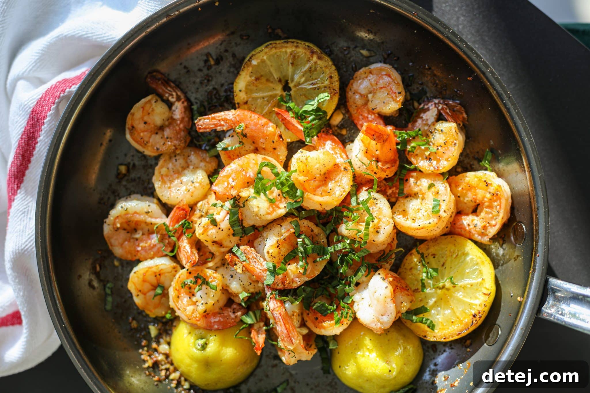 Lemon Pepper Shrimp with Herbs - Healthyish Foods