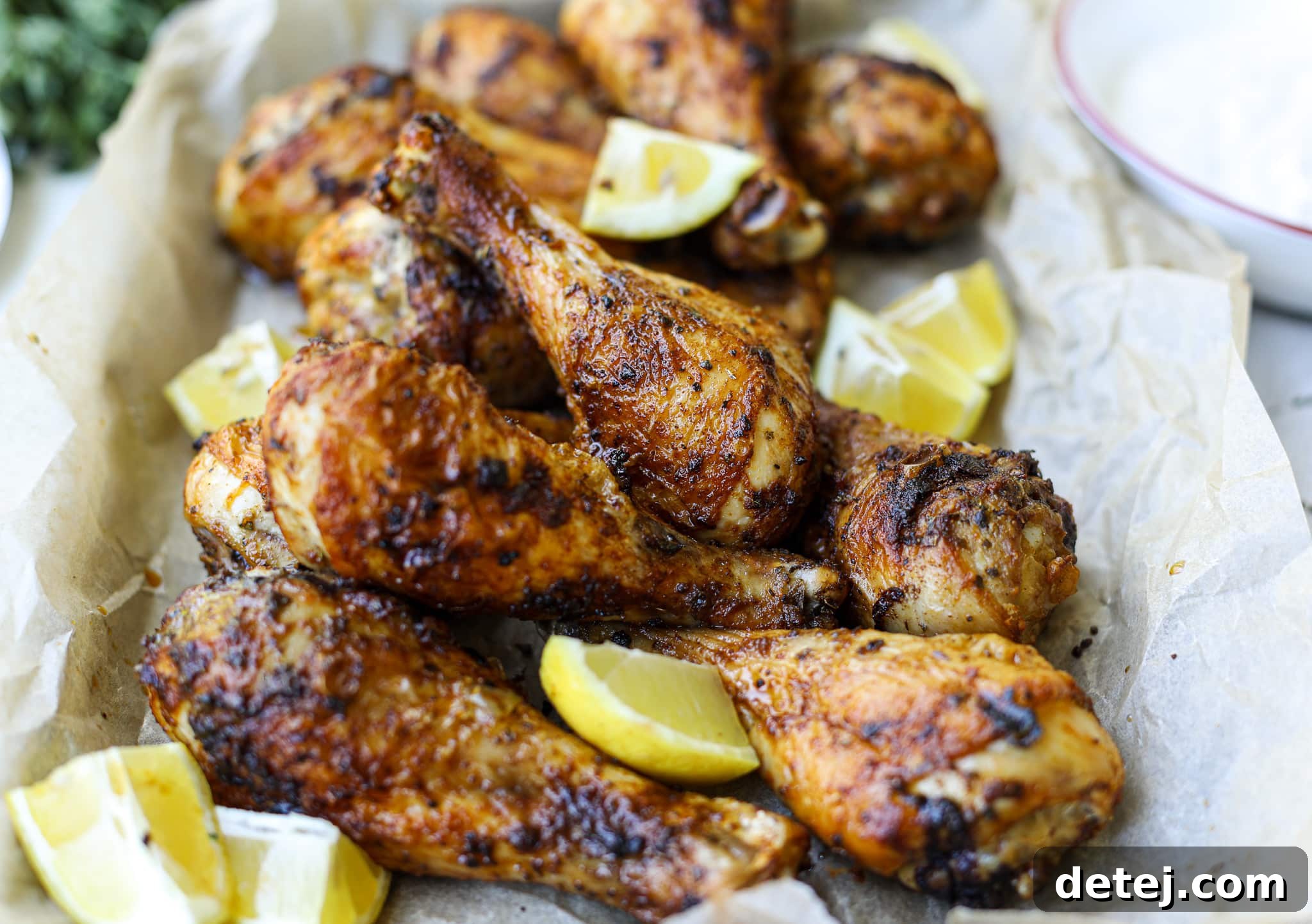 Perfectly Crispy Air-Fried Chicken Drumsticks 3 Air Fryer Chicken Drumsticks – Healthyish Foods