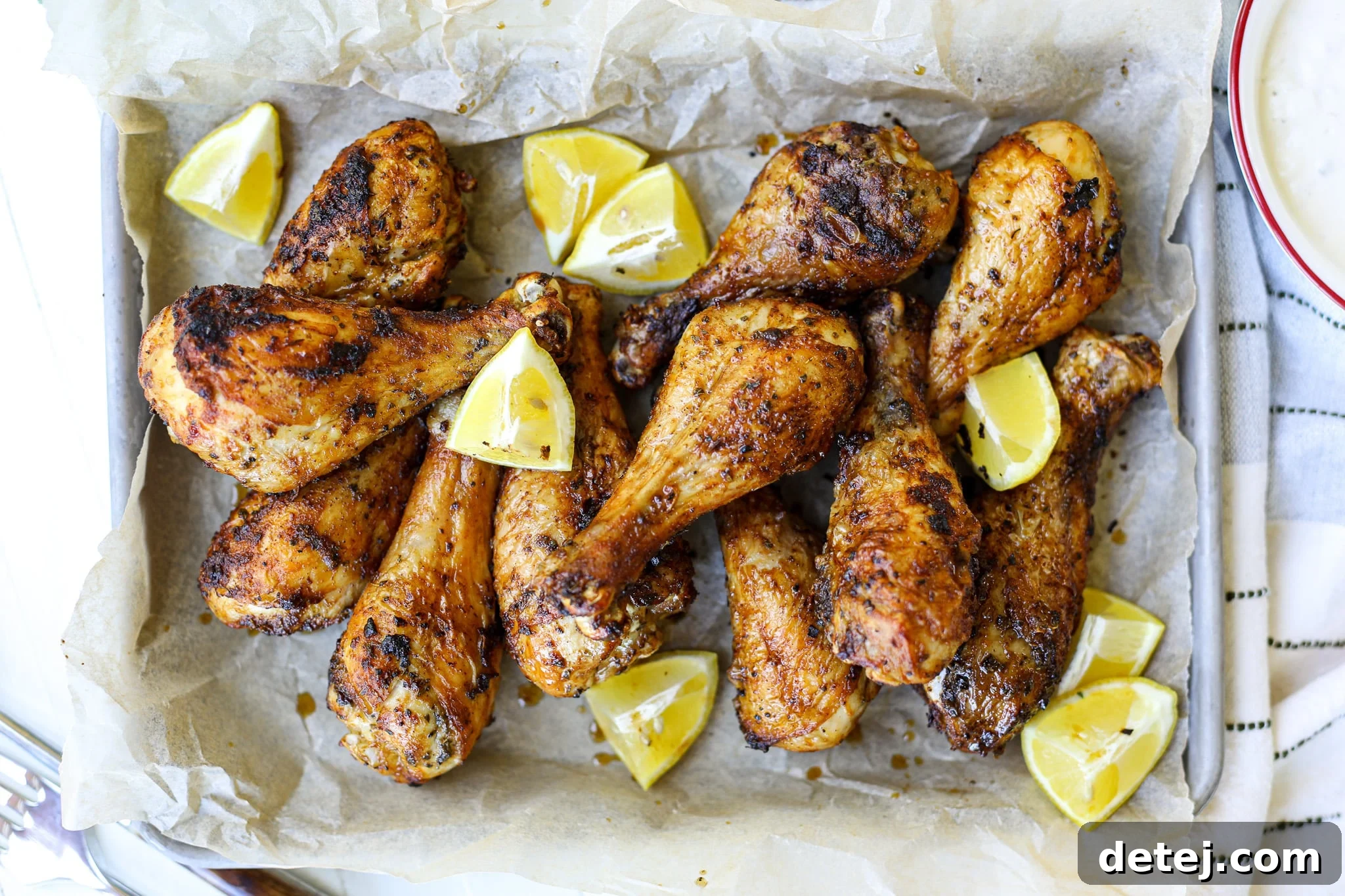 Perfectly Crispy Air-Fried Chicken Drumsticks 4 Air Fryer Chicken Drumsticks – Healthyish Foods