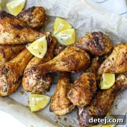 Perfectly Crispy Air-Fried Chicken Drumsticks 5 Air Fryer Chicken Drumsticks – Healthyish Foods