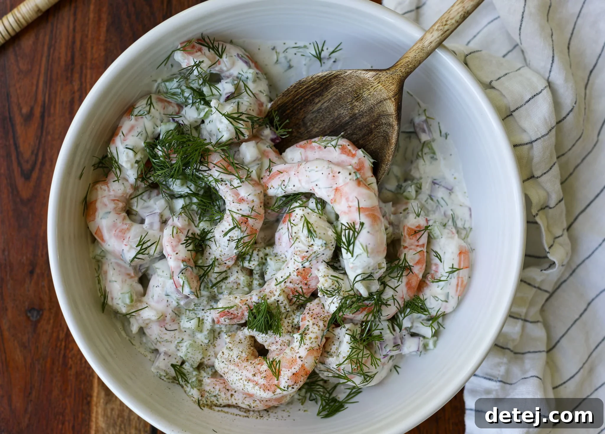 Creamy Chilled Shrimp Salad – Healthyish Foods