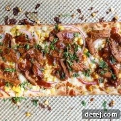 BBQ Chicken Flatbread Pizza – Healthyish Foods