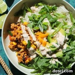 Santa Fe Inspired Chicken Bowls – Healthyish Foods