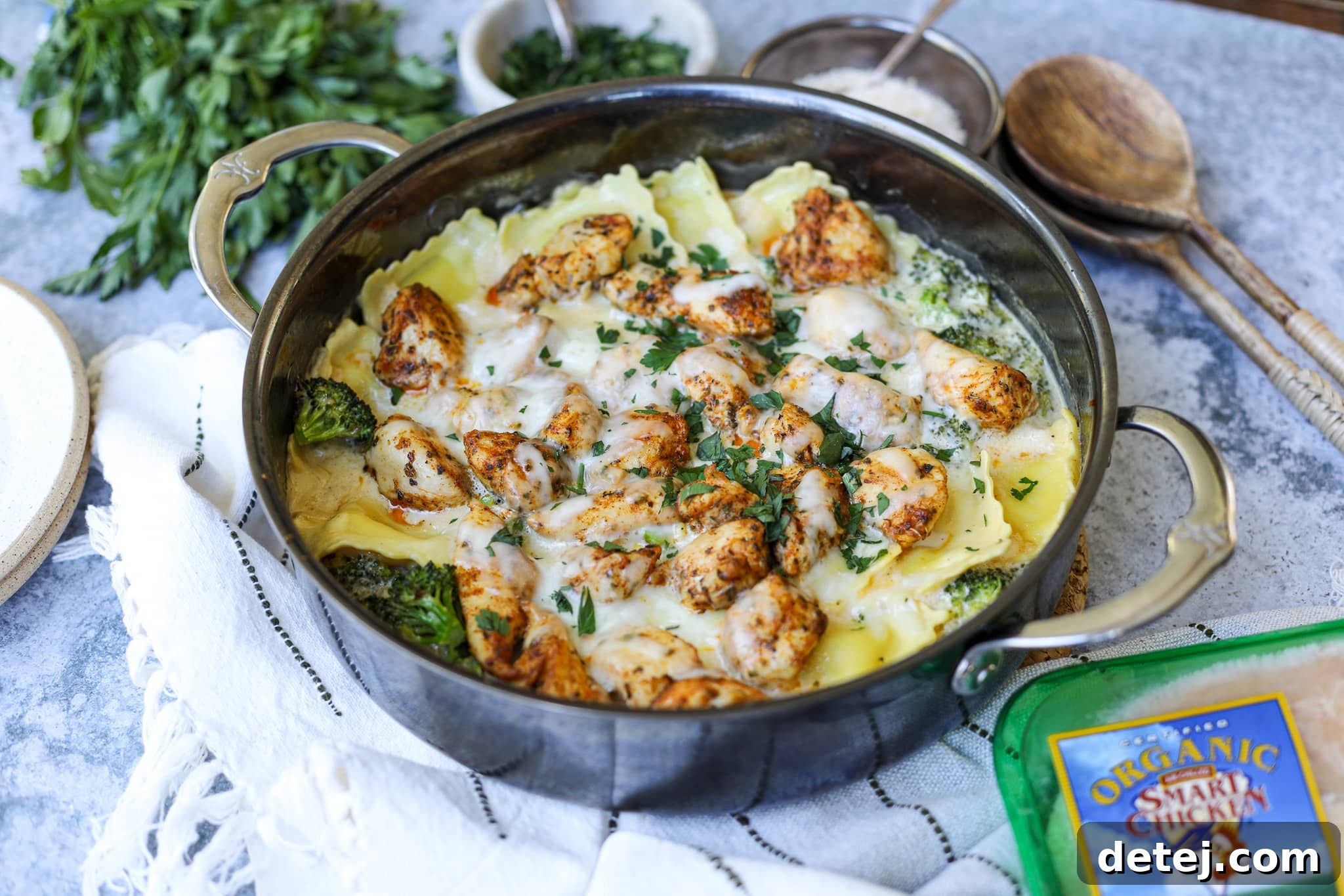 One Pan Blackened Chicken Pasta Bake – Healthyish Foods