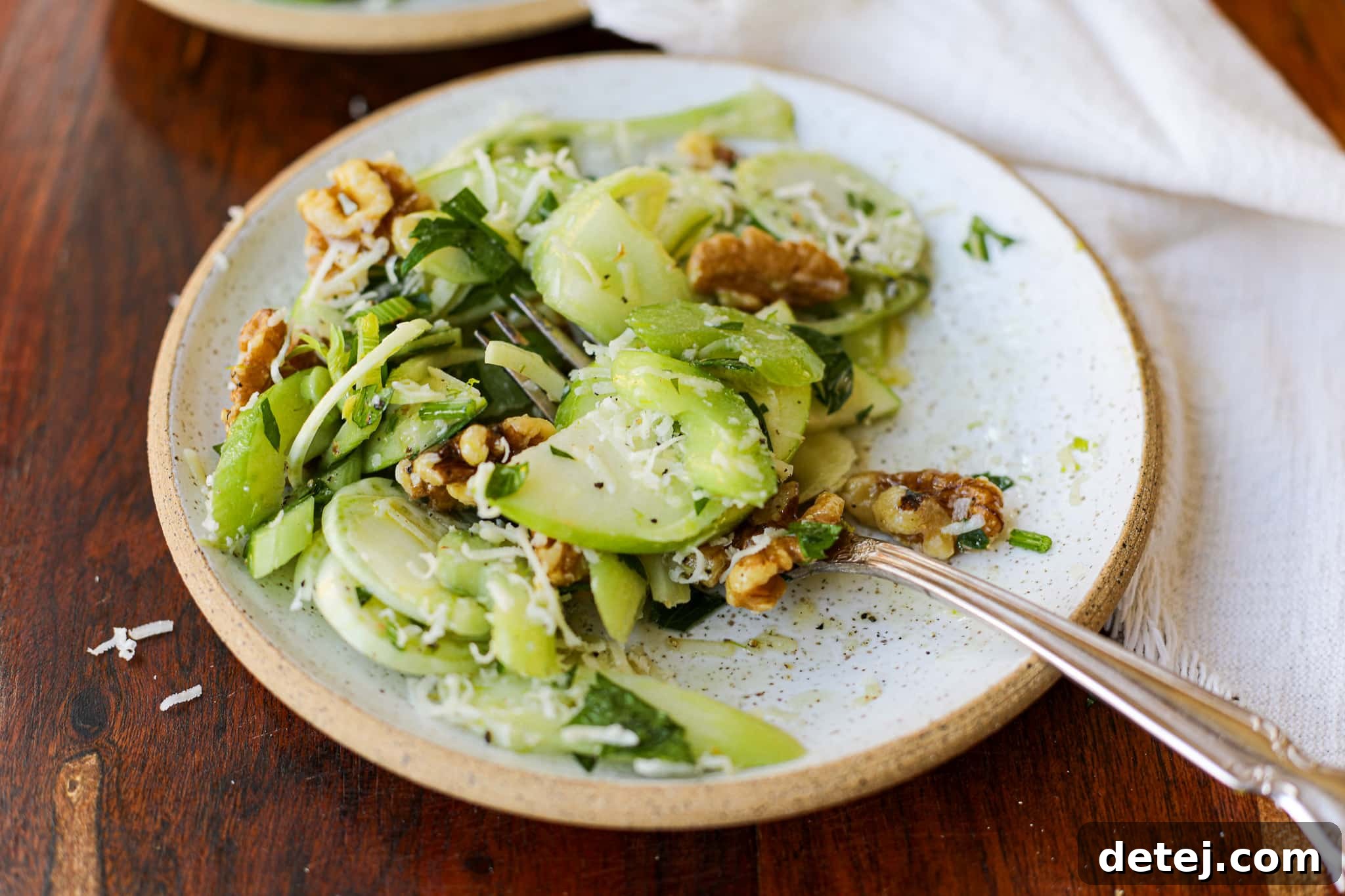 Celery Salad with Apple Cider Vinaigrette – Healthyish Foods