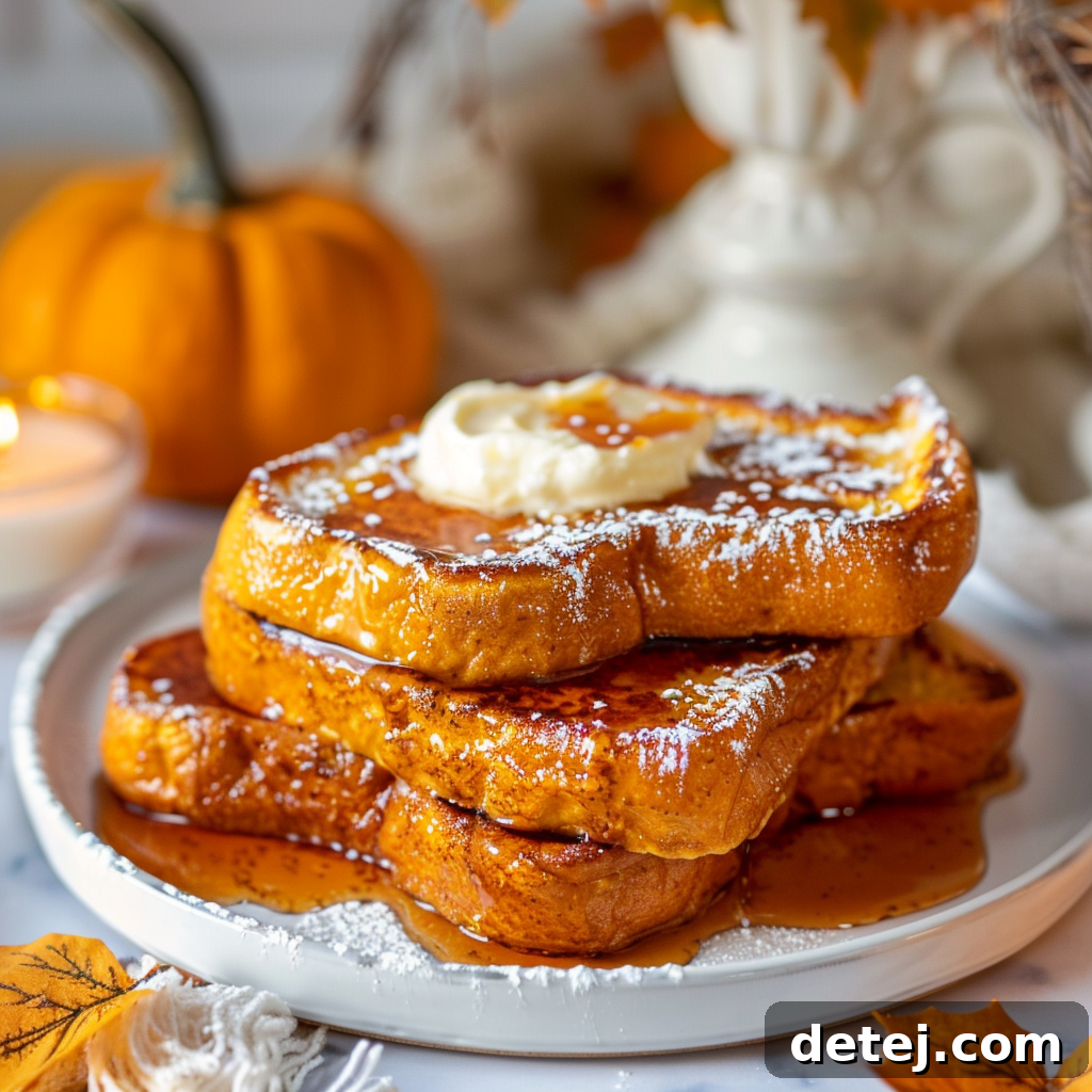 Easy Pumpkin French Toast