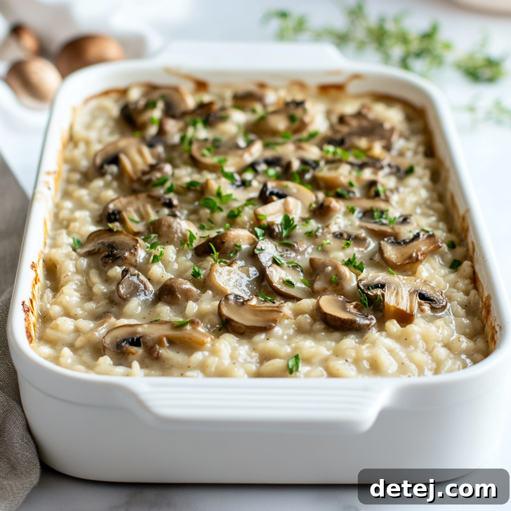 The Best Mushroom Risotto
