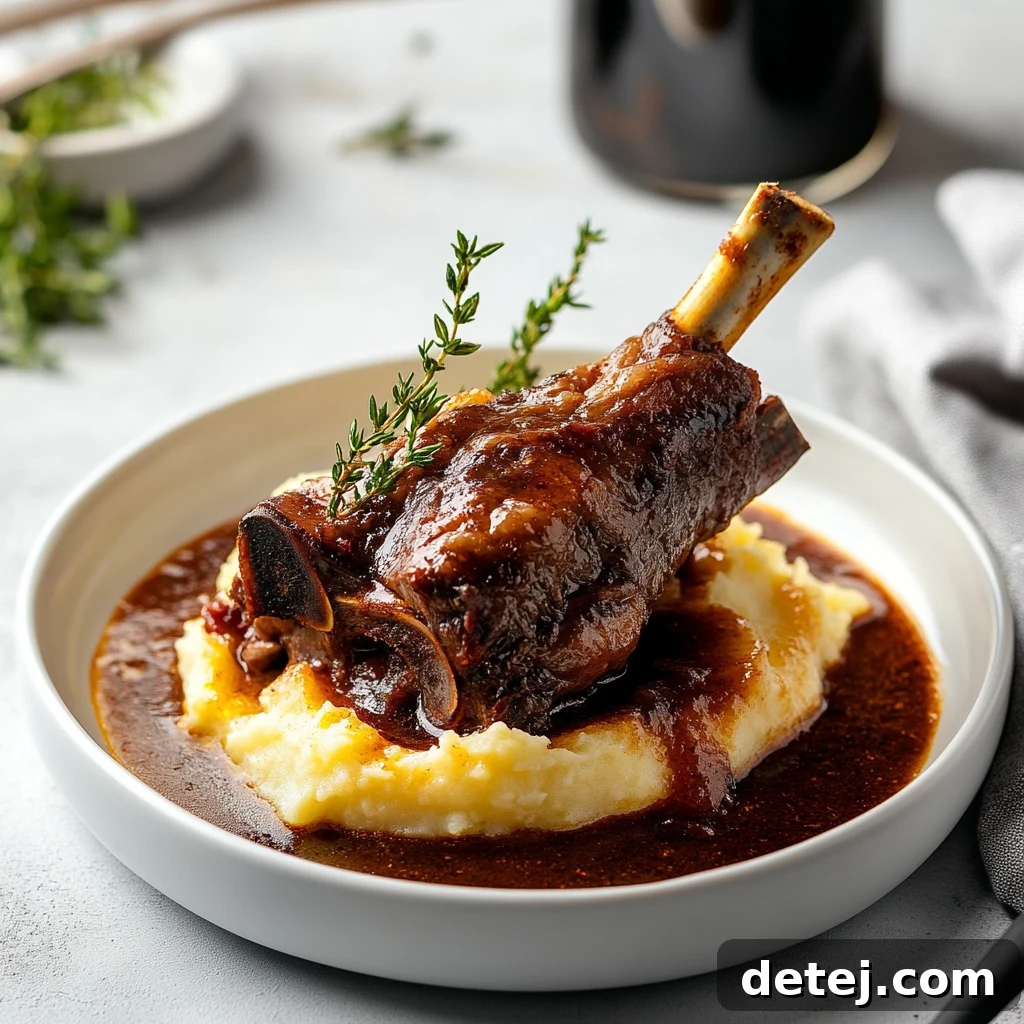 Easy Braised Lamb Shanks