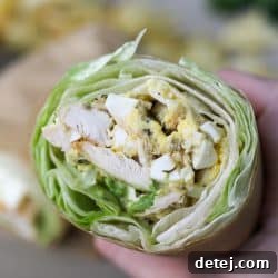 Emperor's Caesar Chicken Wrap 5 A beautifully presented Chicken Caesar Salad Wrap