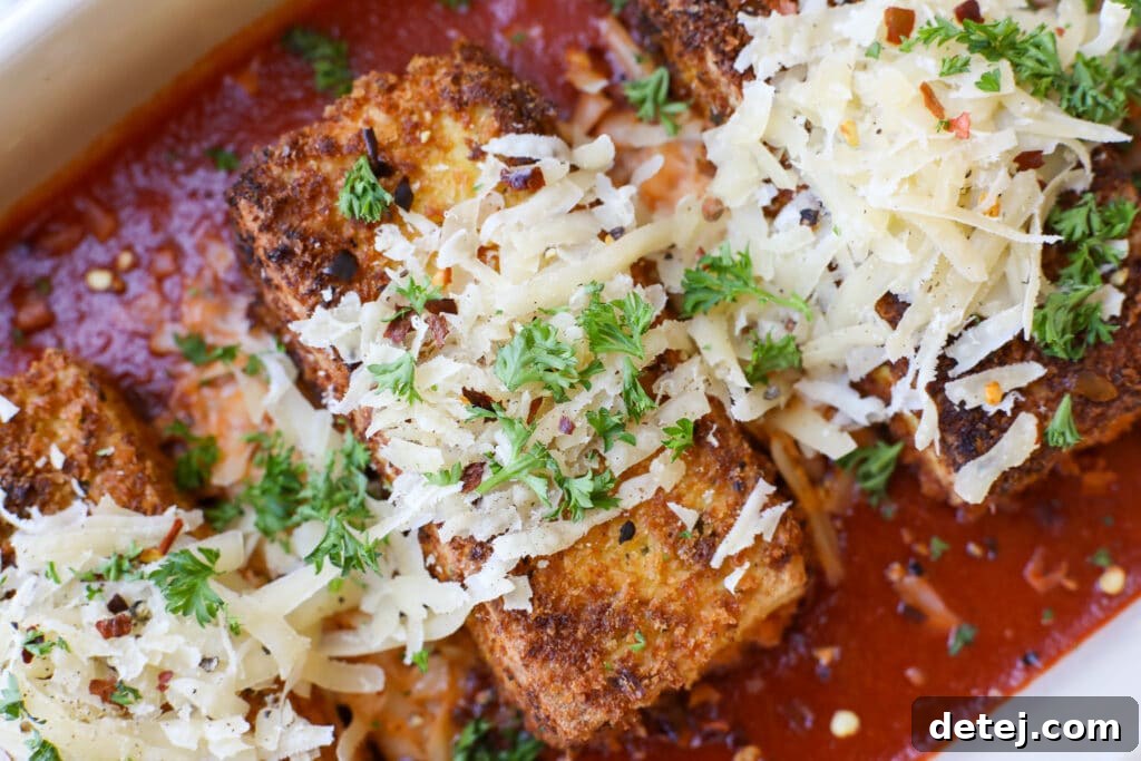 Plant-Based Tofu Parmesan – Healthyish Foods