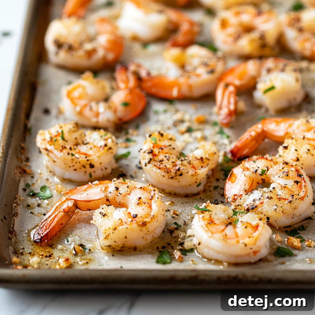 Garlic Parmesan Roasted Shrimp