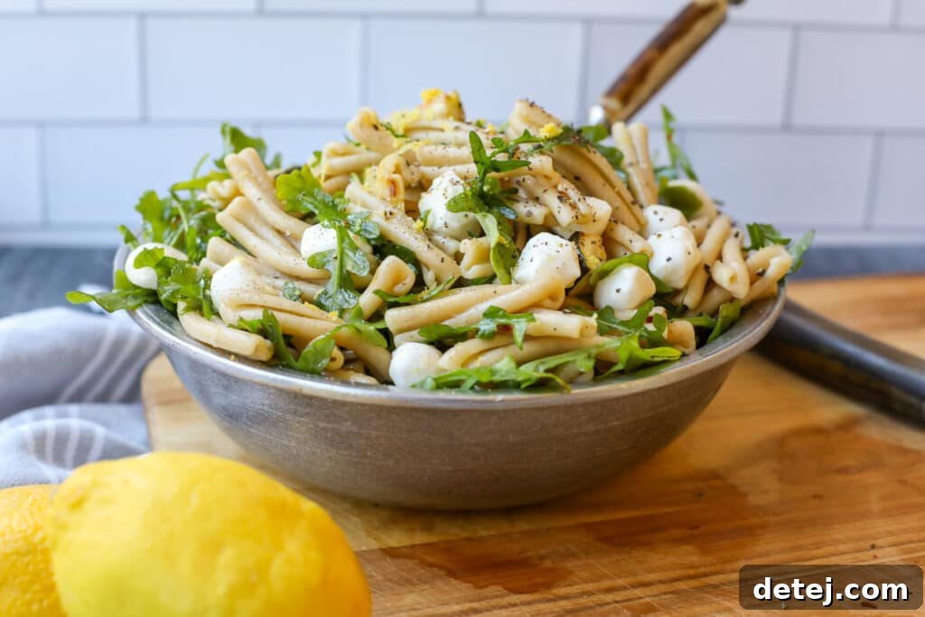 Whole Wheat Casarecce Pasta Salad - Healthyish Foods