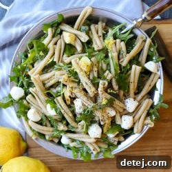 Whole Wheat Casarecce Pasta Salad - Healthyish Foods