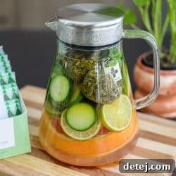 Grapefruit Lime Infused Green Tea – Healthyish Foods