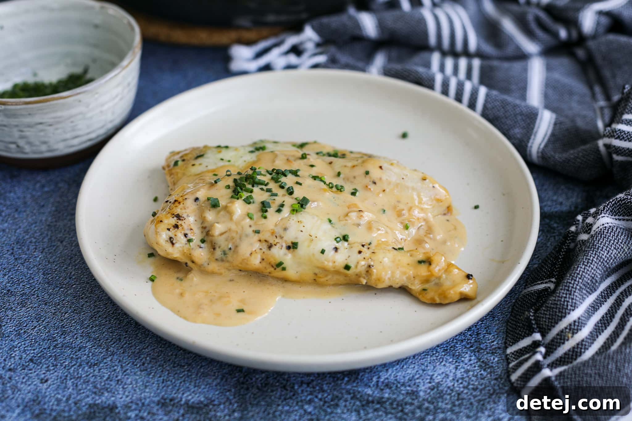 Finished Dish 2 - Creamy Garlic Chicken – Healthyish Foods