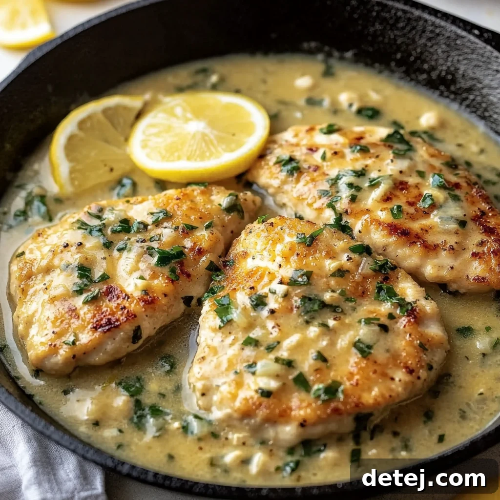 Chicken Piccata with Lemon Sauce