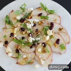 Pear Carpaccio - Healthyish Foods