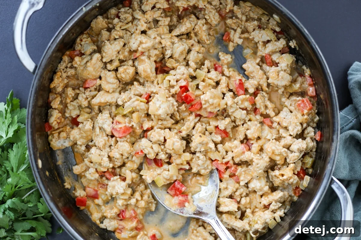 Southwest Ground Chicken Skillet – Healthyish Foods