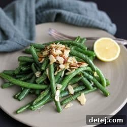 Air Fryer Green Beans Almondine – Healthyish Foods