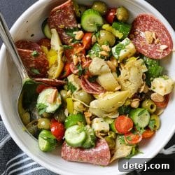 Marinated Charcuterie Salad - Healthyish Foods