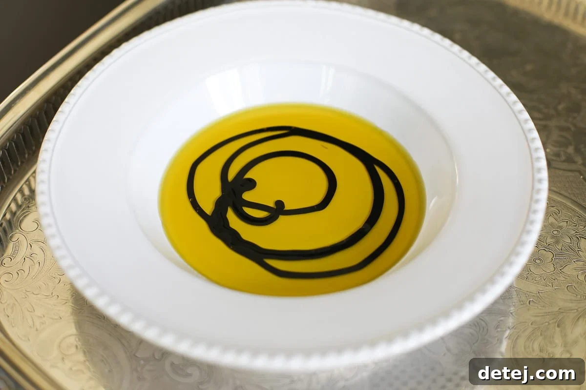 Dreamy Burrata Artichoke Dip 5 oil and balsamic glaze.