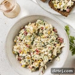 garden vegetable chicken salad.
