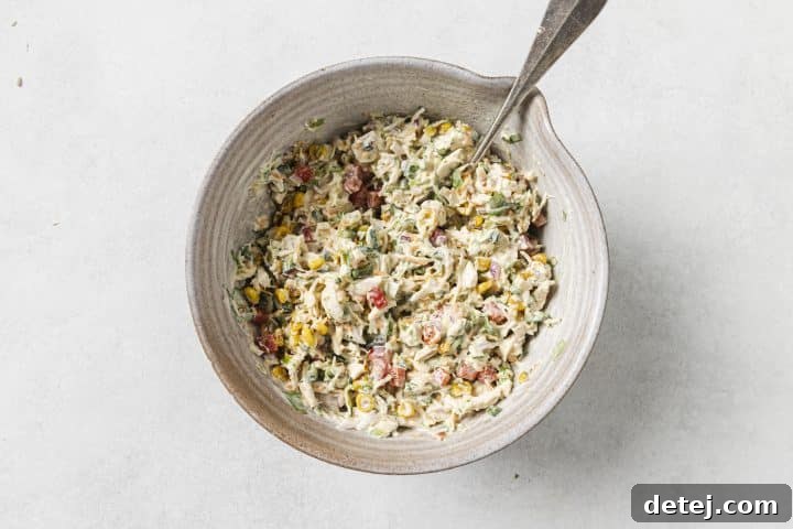 garden chicken salad. 